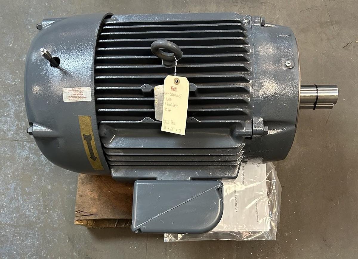 Used BALDOR,CM4110T,MOTOR 40HP 1760RPM 3PH 324TC FRAME REFURBISHED