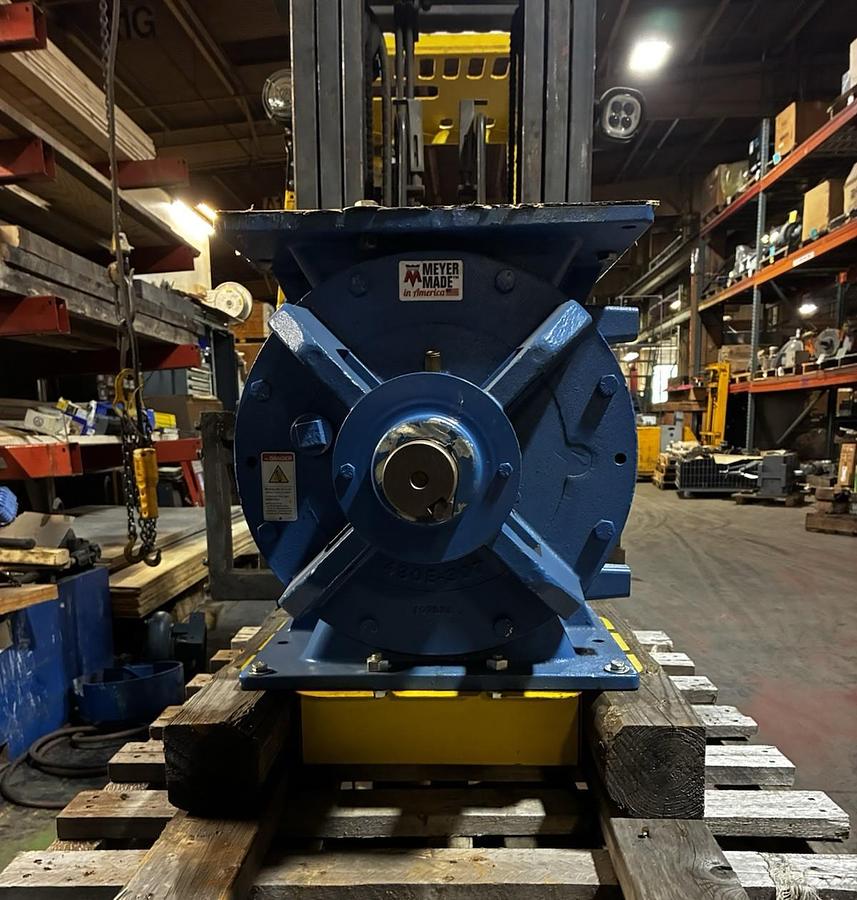 Used Meyer,RM4625-010,Rotary Valve Airlock Feeder 10"x10" opening