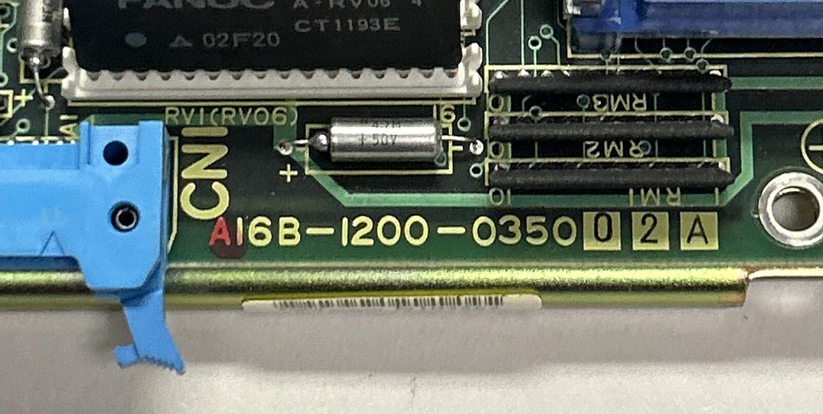 Used FANUC,A16B-1200-0350/A16B-1200-0350/02A, SERVO CONTROLLER PCB