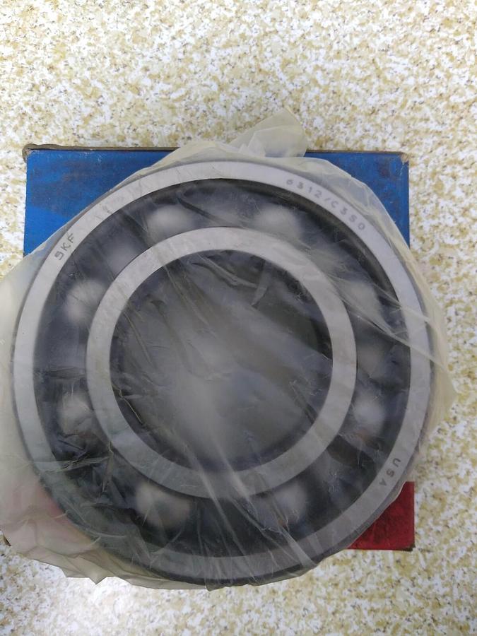 Used SKF,6312/C3SO,Deep Groove Ball Bearing NOS