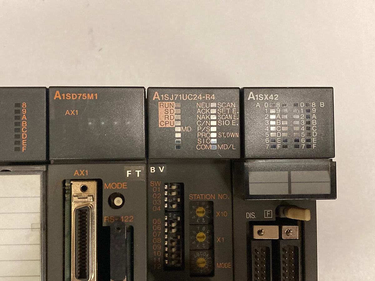 Used Mitsubishi,A1S61PN/A2USCPU/A1SY50/A1SJ61BT11/A1SX41/A1SY41/A1SY10/A1SD75M1,Board