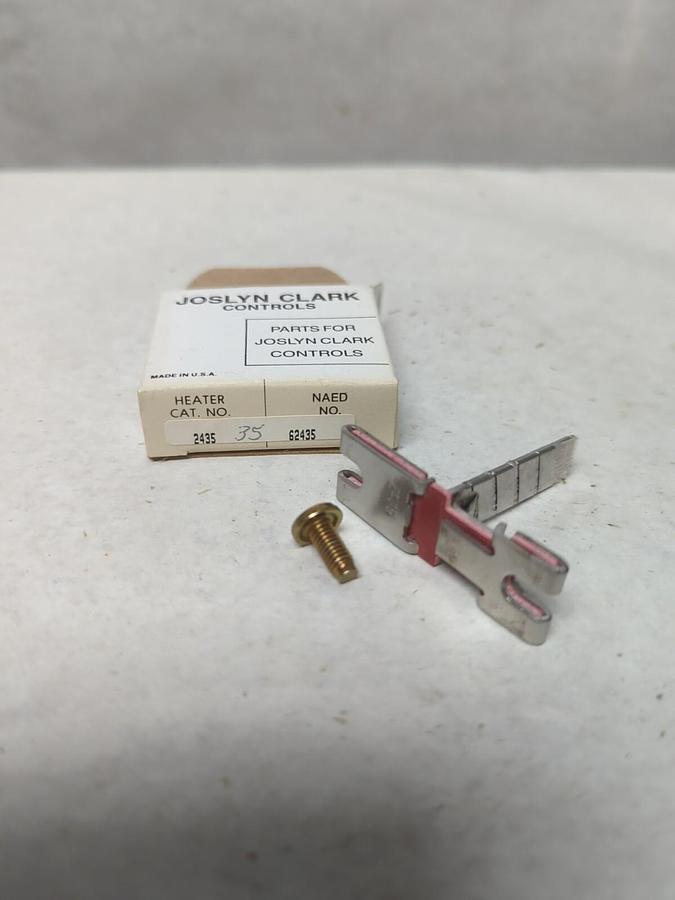 JOSLYN CLARK,2435,OVERLOAD RELAY HEATER NOS