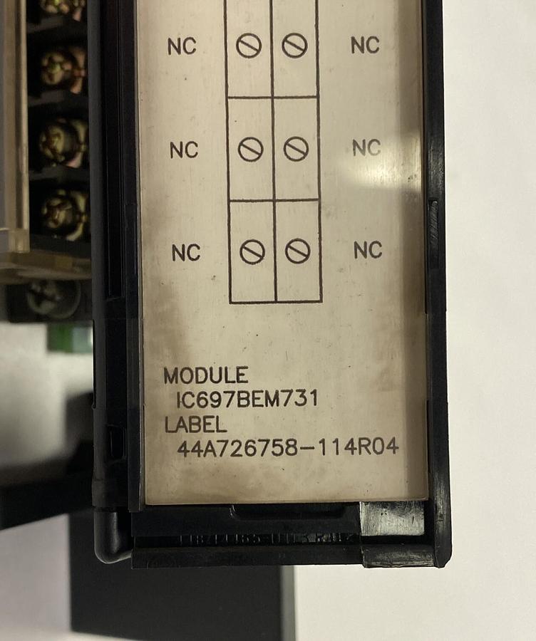 Used GE FANUC,IC697BEM731,GENIUS BUS CONTROLLER