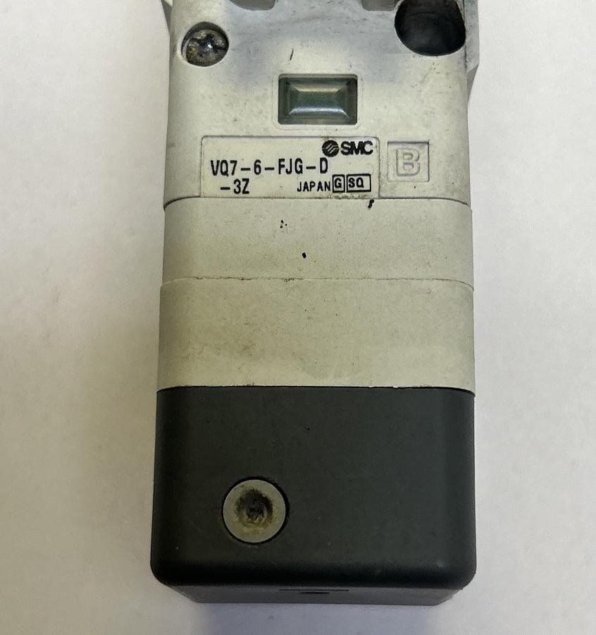 Used SMC,VQ7-6-FJG-D-3Z,DOUBLE SOLENOID VALVE