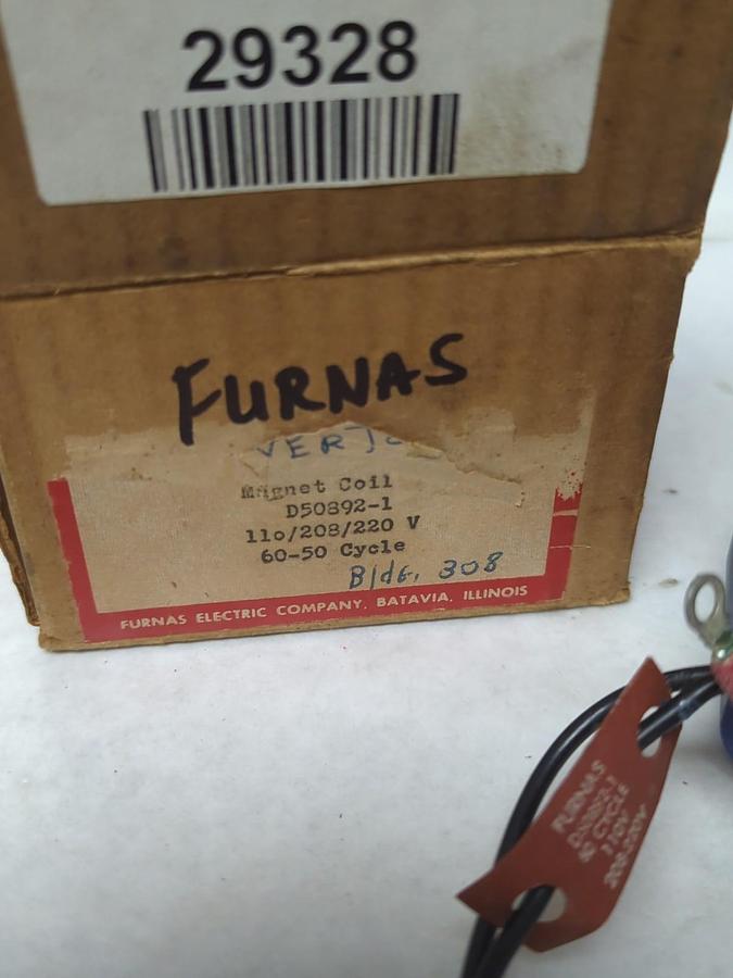 FURNAS,D50892-1,COIL 110/208/220V 60-50CY CYCLE NOS