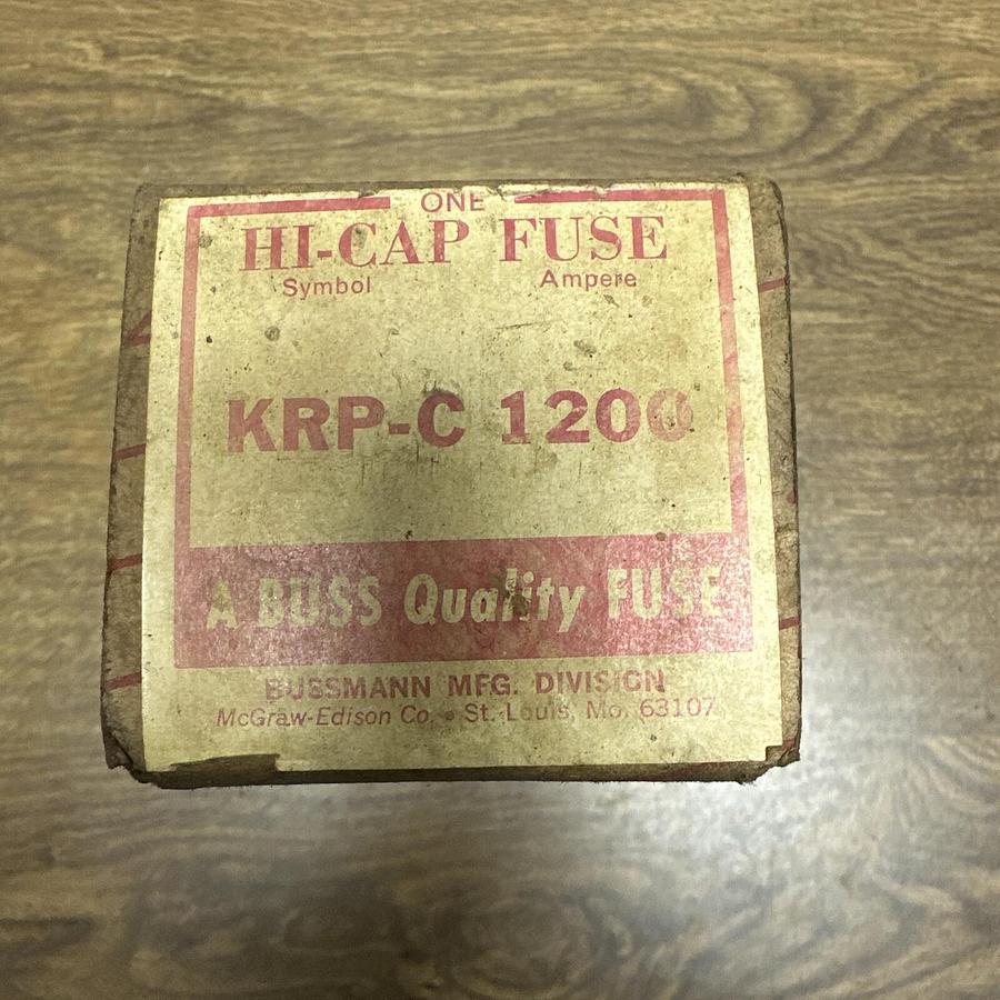 Buss,KRP-C 1200,1200Amp 600 Volt Fuse