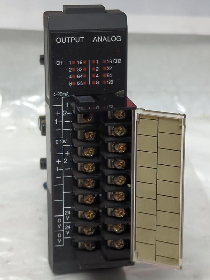 Used GE FANUC,IC610MDL166A,ANALOG OUTPUT MODULE 2-CIRCUITS PRE-OWNED