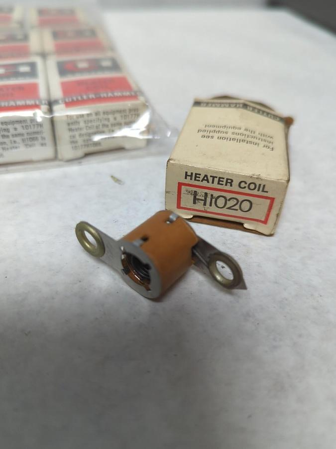 CUTLER HAMMER,H1020,THERMAL OVERLOAD HEATER ELEMENT LOT OF 9 NOS