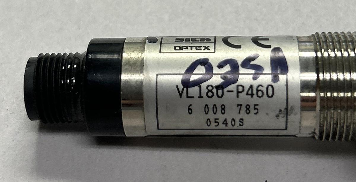 Used SICK,VL180-P460,PHOTOELECTRIC PROXIMITY SENSOR