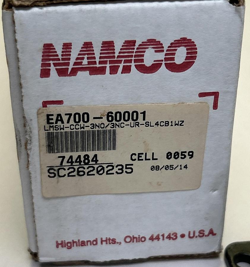 NAMCO,EA700-60001,LIMIT SWITCH MISSING COVER / FACEPLATE