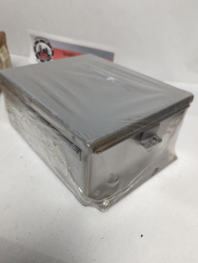 WIEGMANN,BN4100804CHSS,JUNCTION BOX NEMA 4X SIZE 10X8X4 INCH NOS