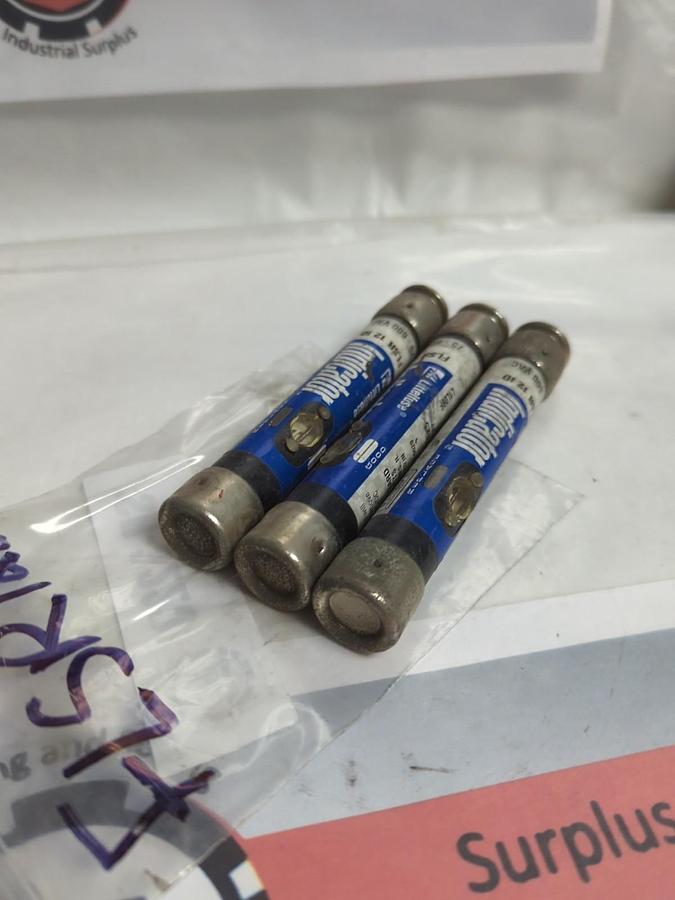 Used LITTELFUSE,FLSR12ID,INDICATOR 12 AMP FUSE LOT OF 3 PRE-OWNED