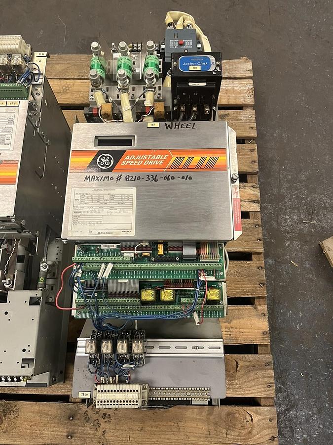 Used GE,7VWHS017CD01,ADJUSTABLE SPEED DRIVE VFD 230V 3PH 40HP 148A