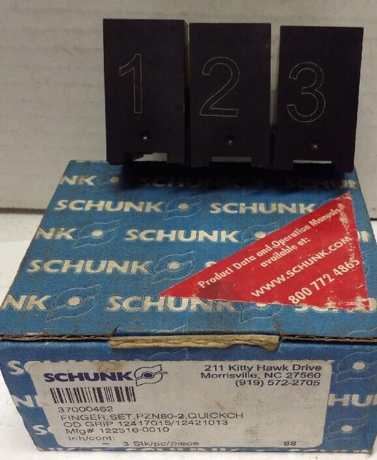 Schunk,37000462 OD,Grip Finger Blank Set  122516-0010 for Centric Gripper