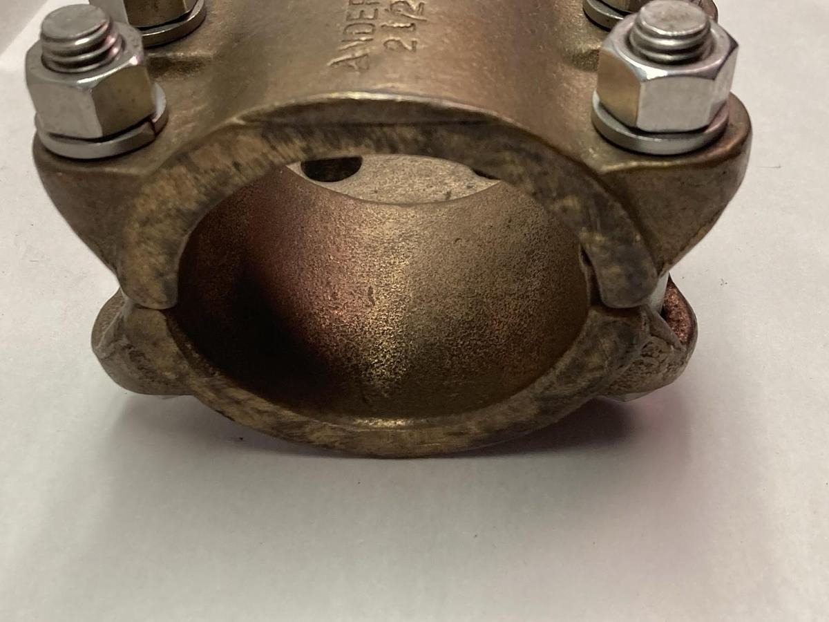 Used Anderson,2-1/2 Inch,Substation Pipe Connector