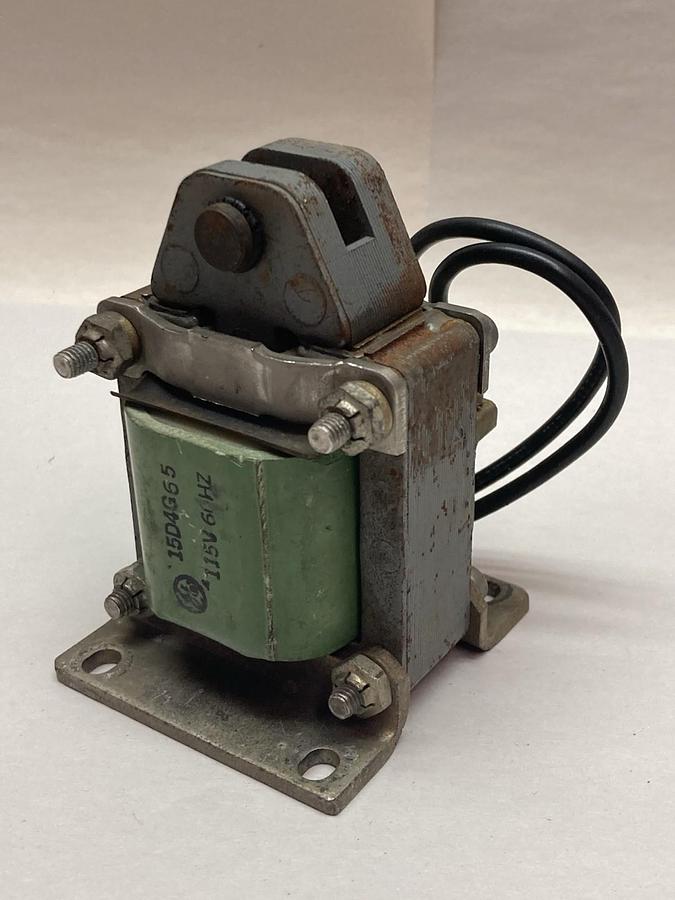 Used GE,15D4G65,Industrial Solenoid Coil 115V 60Hz