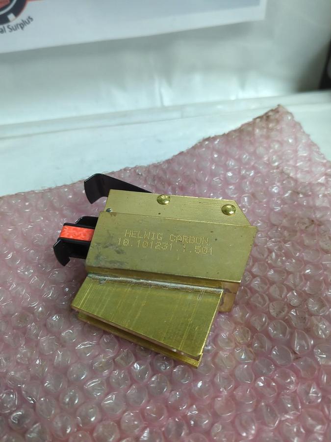 Used HELWIG CARBON,10.101231.1.501,CARBON BRUSH HOLDER PRE-OWNED