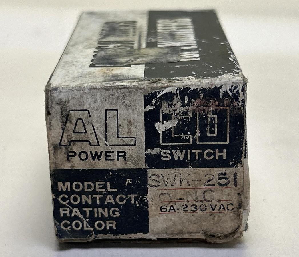 ALCO,SWK-251,OIL TIGHT MOTOR START SWITCH NOS