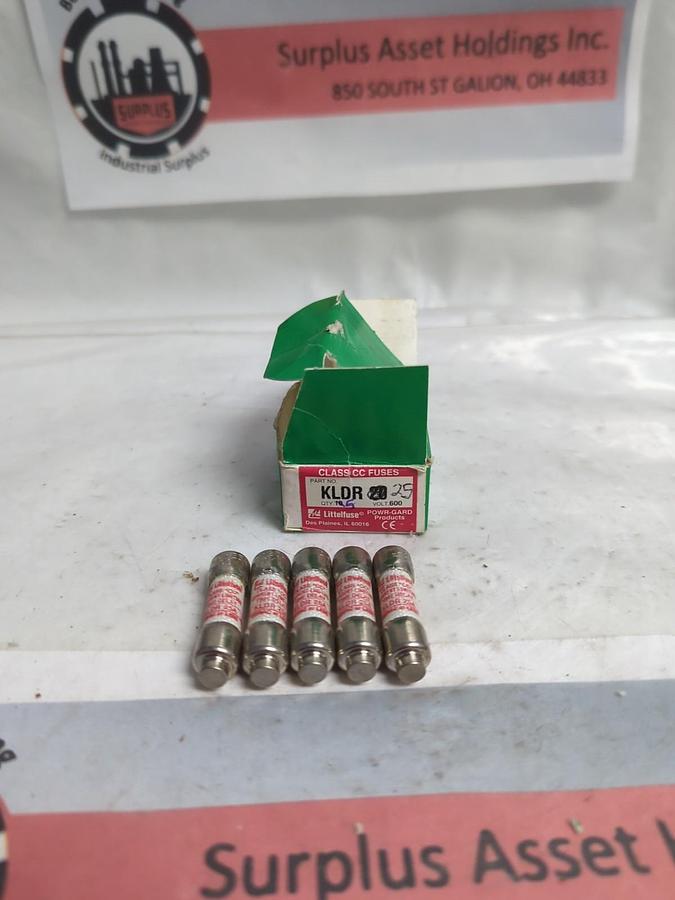 LITTELFUSE,KLDR25,FAST ACTING 25 AMP FUSES BOX OF 5 NOS