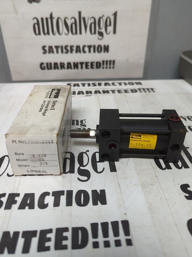 PARKER,17908-0048,SERIES S AIR CYLINDER 1.12X.75 NOS