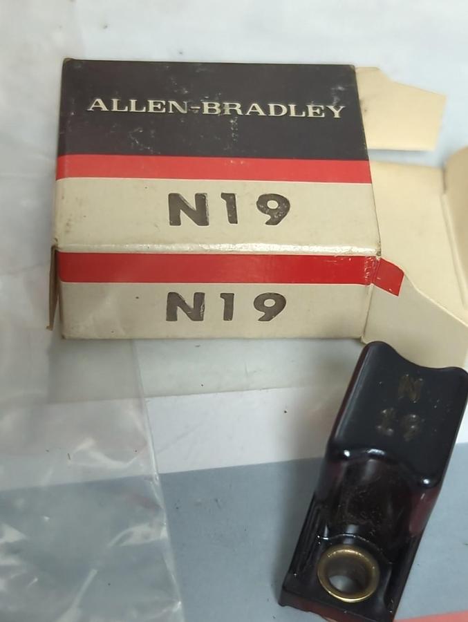 ALLEN BRADLEY,N19,THERMAL OVERLOAD HEATER ELEMENT LOT OF 21 NOS