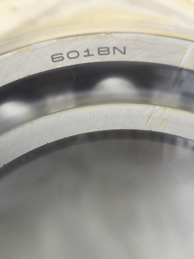 P&H NSK,25Z986D6-6018N,DEEP GROOVE BALL BEARING WITH SNAP RING NOS
