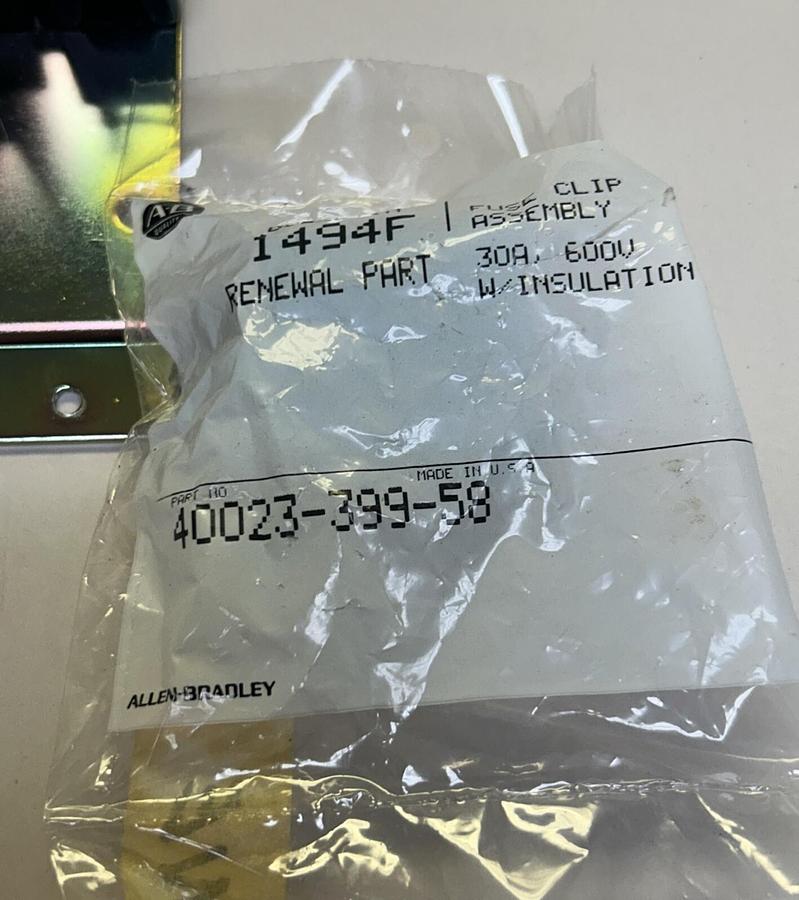 ALLEN BRADLEY,1494F-C633,FUSE BLOCK KIT NOS