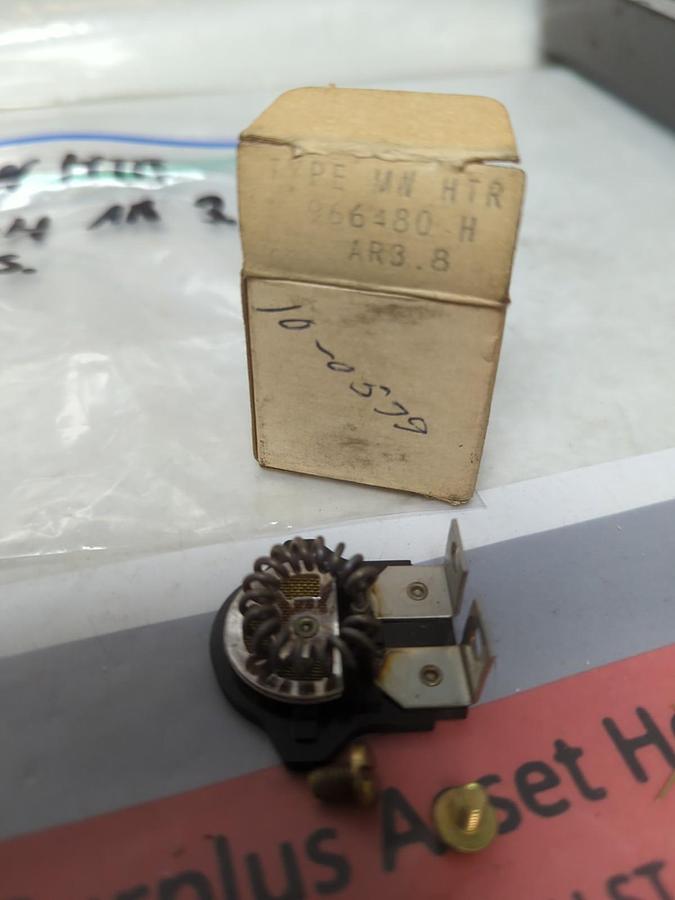 WESTINGHOUSE,966480-H AR 3.8,TYPE MW OVERLOAD HEATER ELEMENT LOT OF 2 NOS