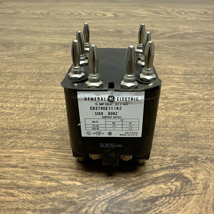 Used GE,CR279OE111A2,Relay