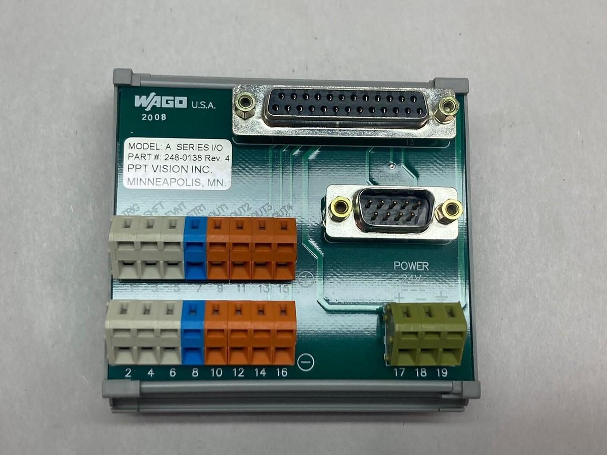 Wago,248-0138,Rev 4 Model A Series I/O Module