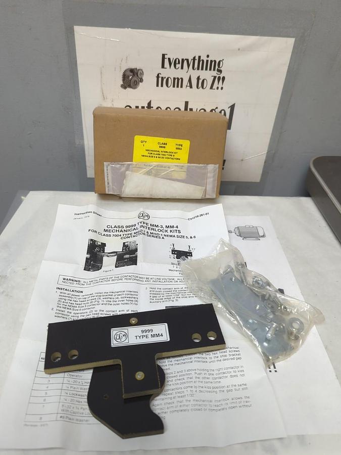 ECM,51020-261-52,TYPE MM4 MECHANICAL INTERLOCK KIT NOS