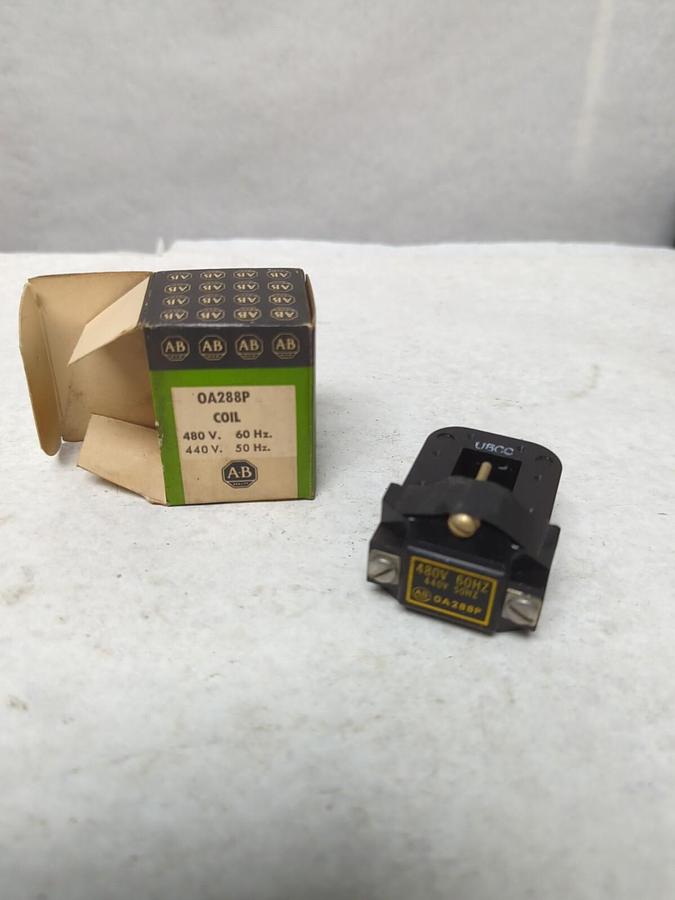 ALLEN BRADLEY,0A288P,COIL 440/480V 50/50CY NOS