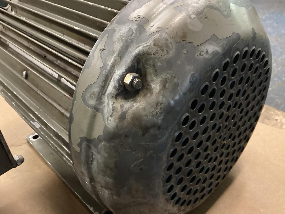 Used Lincoln,TF-4367,3-Phase Electric AC Motor 10 HP 1170 RPM 256T Frame 230/460V