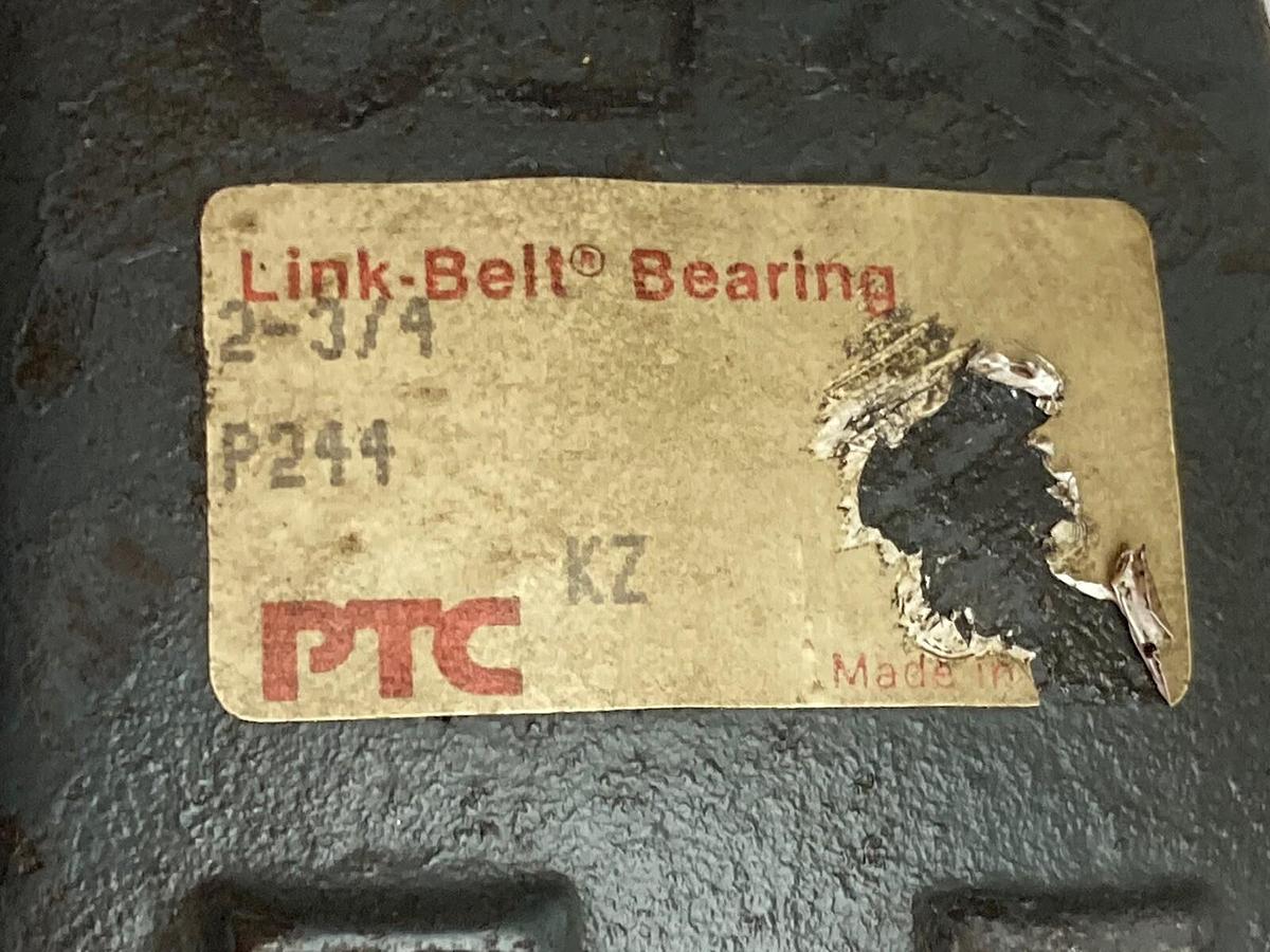Used Link-Belt,P244 2-3/4,Spherical Roller Bearing Unit