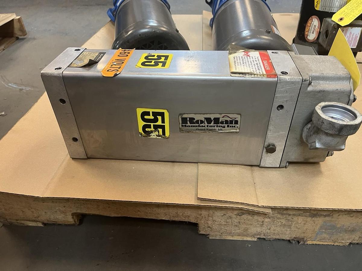 Used ROMAN,55KVA,PRIMARY 460 WELD TRANSFORMER