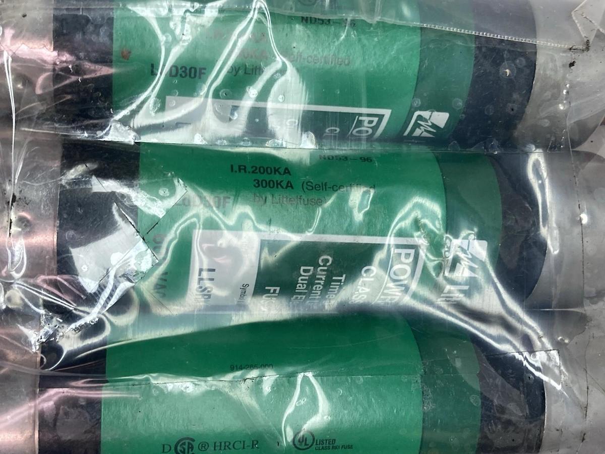 Littlefuse,LLSRK 200,Fuses LOT OF 3