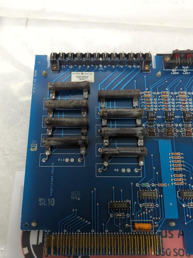 Used GENERAL ELECTRIC,IC00YB804A,115V AC DC INPUT CIRCUIT BOARD PRE-OWNED