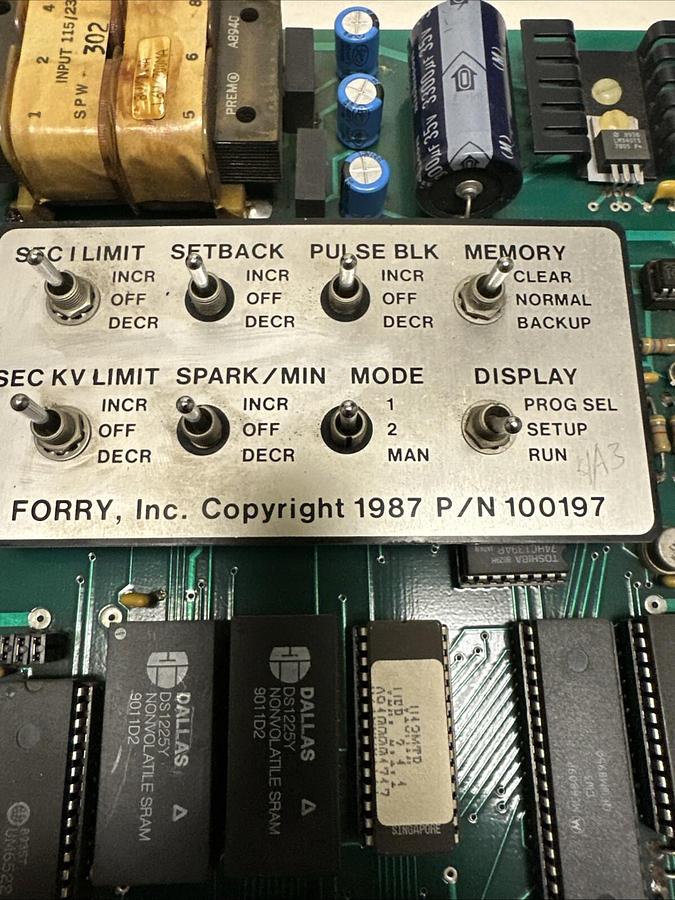 Used Forry,100197,Motherboard 111186 Rev C