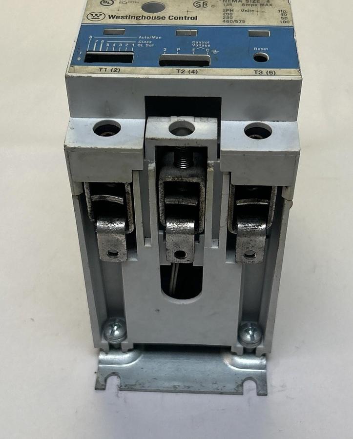 Used WESTINGHOUSE,W200M4CFC,SIZE 4 NON-REVERSING STARTER 135A