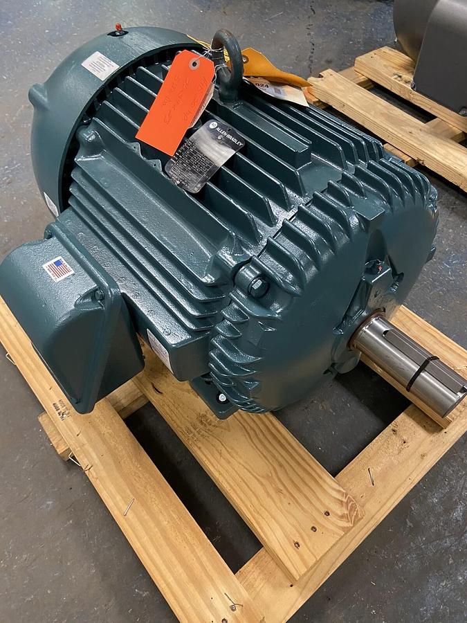 Used Baldor Allen Bradley,324T,20Hp Inverter Duty Motor 880RPM 460V Frame 324T