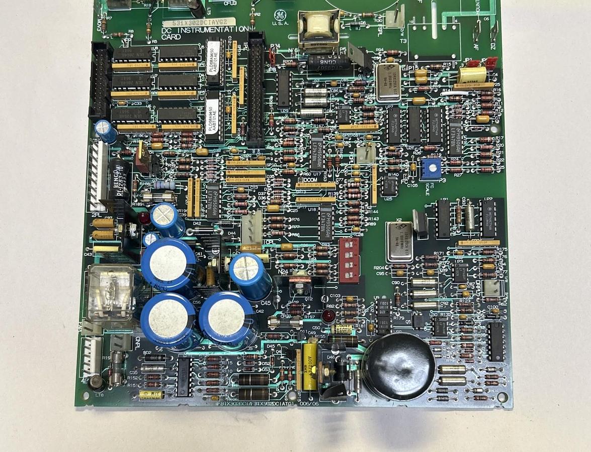 Used GENERAL ELECTRIC,F31X302DCIATG1 / 531X302DCIAYG2,DC INSTRUMENT CONTROL CARD
