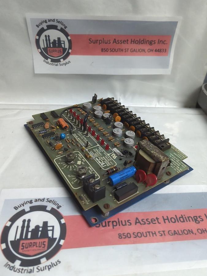 Used NATIONAL CONTROLS,DNC-T1353-010,TIMER BOARD PRE-OWNED