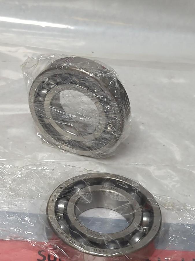 Used SKF,6208,DEEP GROOVE BALL BEARING LOT OF 2 PRE-OWNED