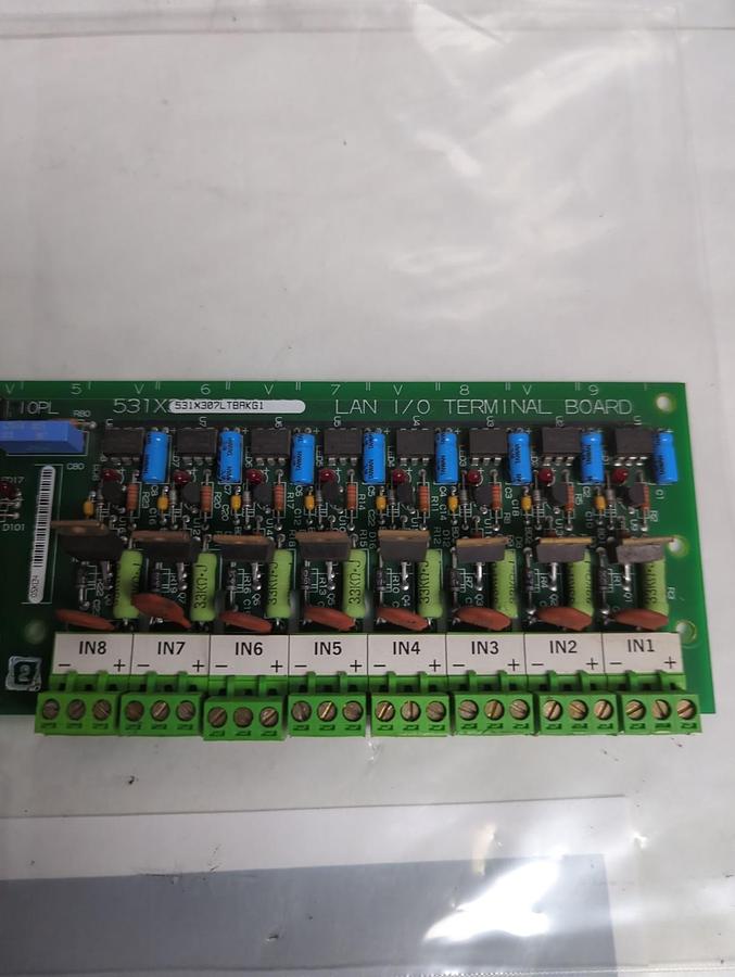 Used LAN,531X307LTBAKG1,I/O TERMINAL BOARD PRE-OWNED