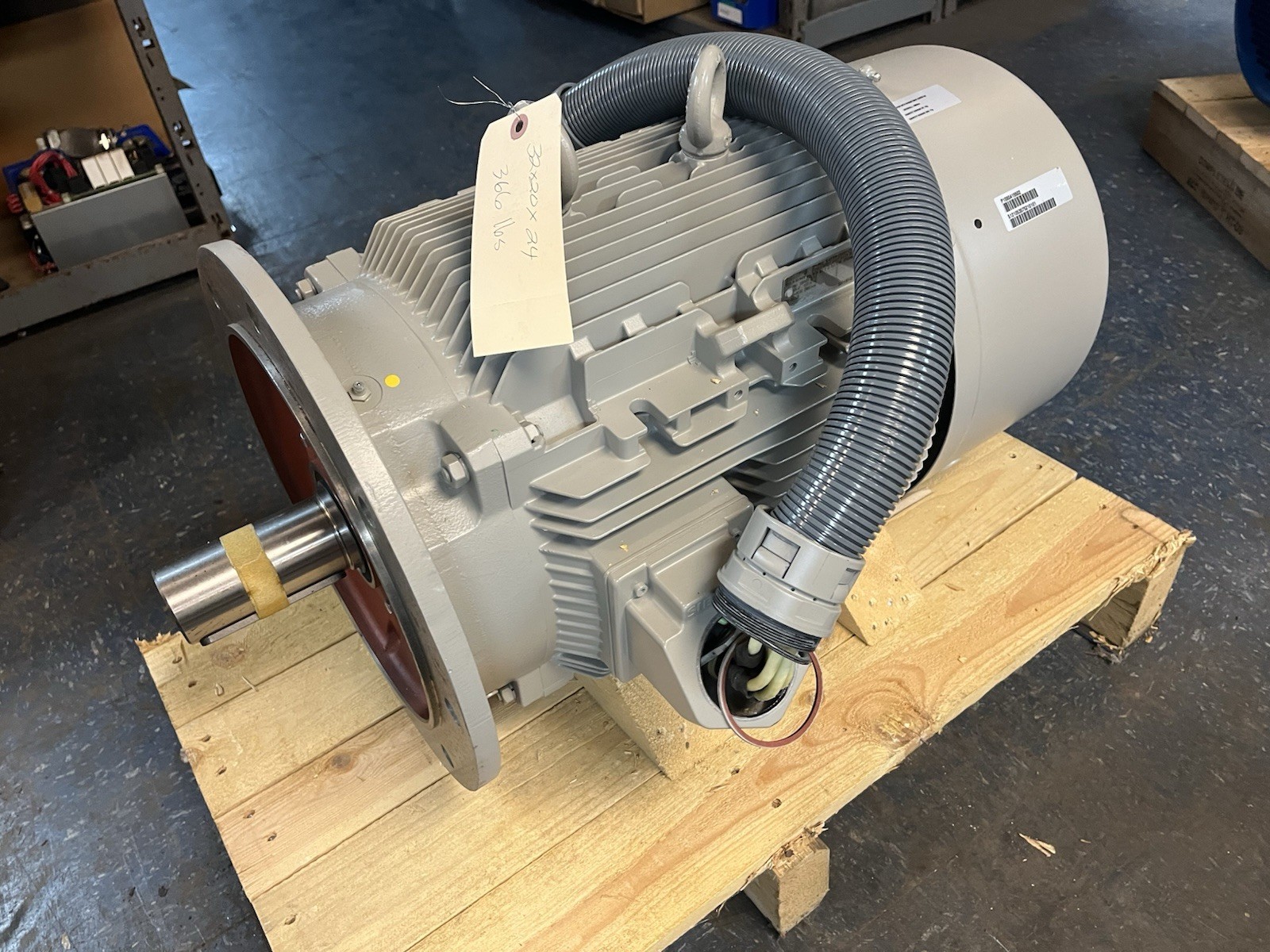 SIEMENS,1LA5189-2AA91-ZT08,MOTOR 30kW 230/400V 2960RPM 180L