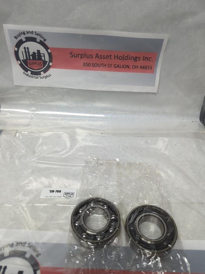 Used MRC,206S,BALL BEARING LOT OF 2 PRE-OWNED