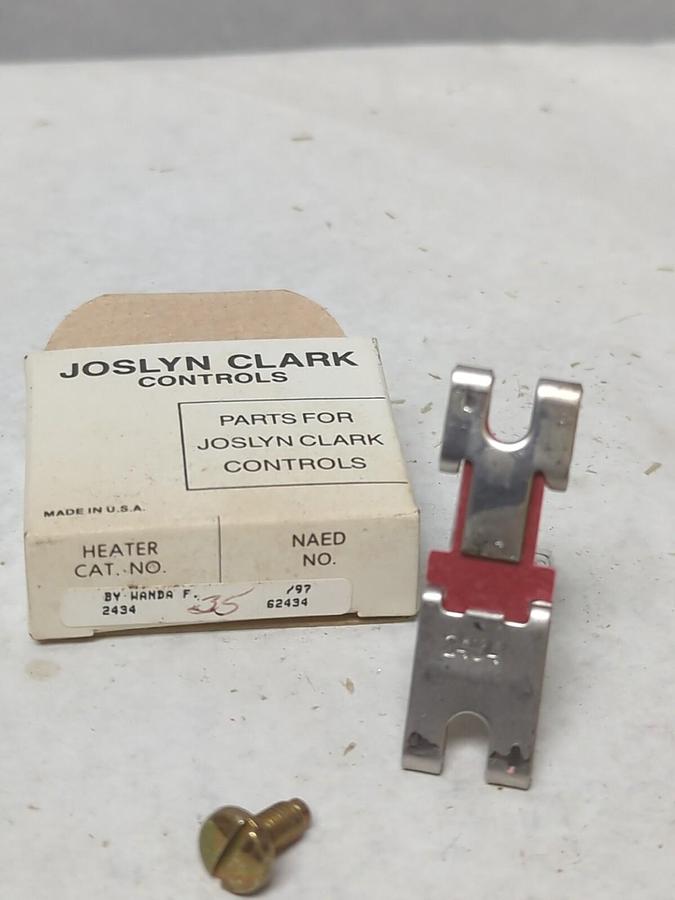 JOSLYN CLARK,2434,OVERLOAD RELAY HEATER NOS