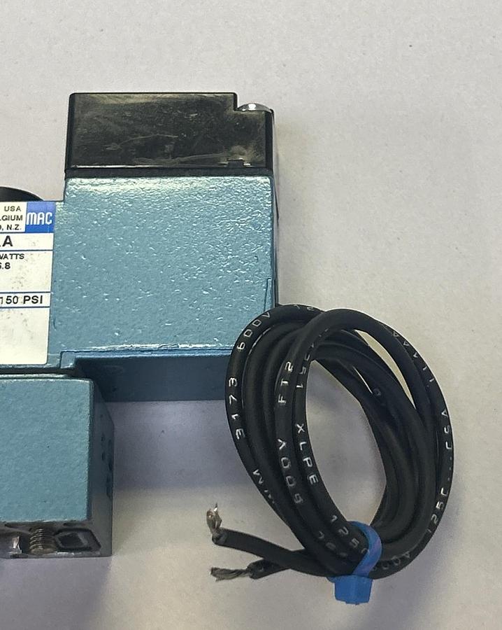 Used MAC VALVES,PID-111AAAA,SOLENOID VALVE 110/120V