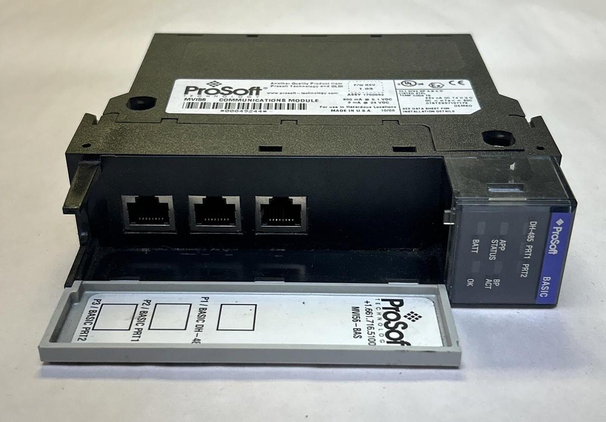 Used PROSOFT,MVI56,COMMUNICATION MODULE