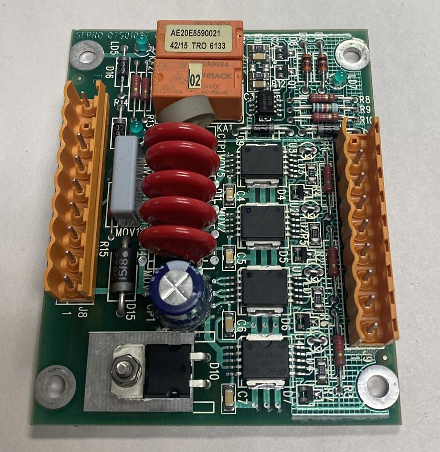 Used SEPRO,07S01057 V2 S900-II,S-SERIES BRAKE BOARD